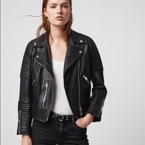 All Saints Estella Leather Biker Jacket
